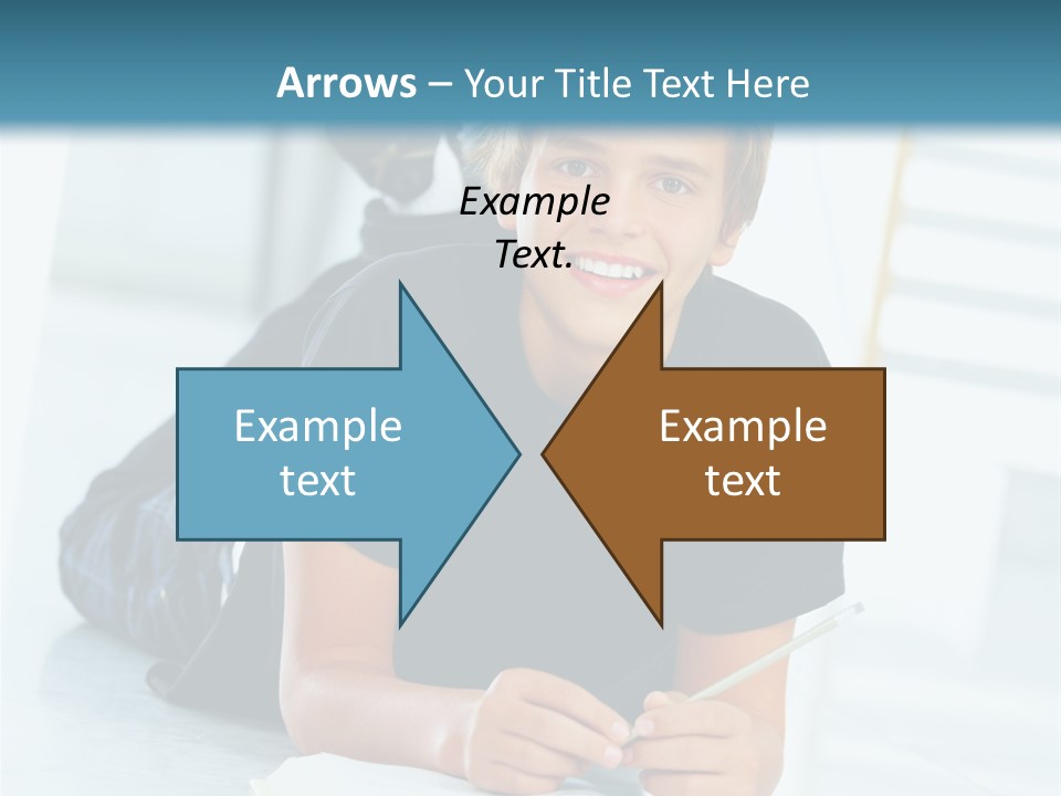 Man Mum Parent PowerPoint Template