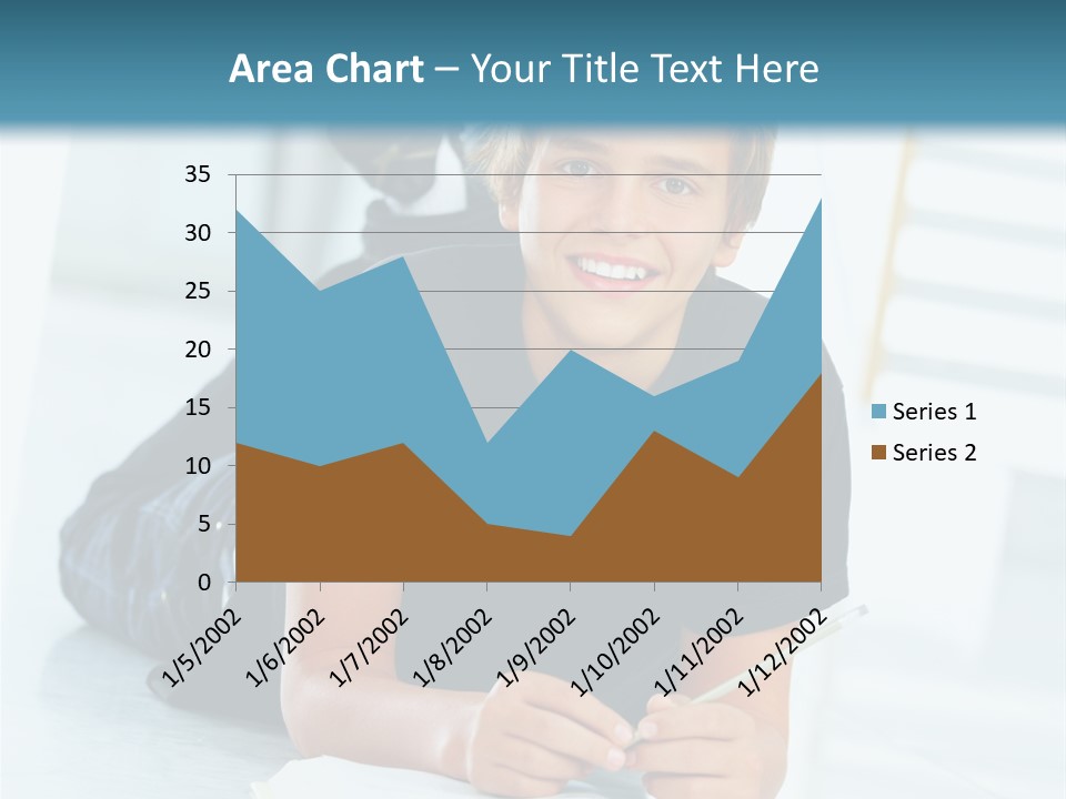 Man Mum Parent PowerPoint Template