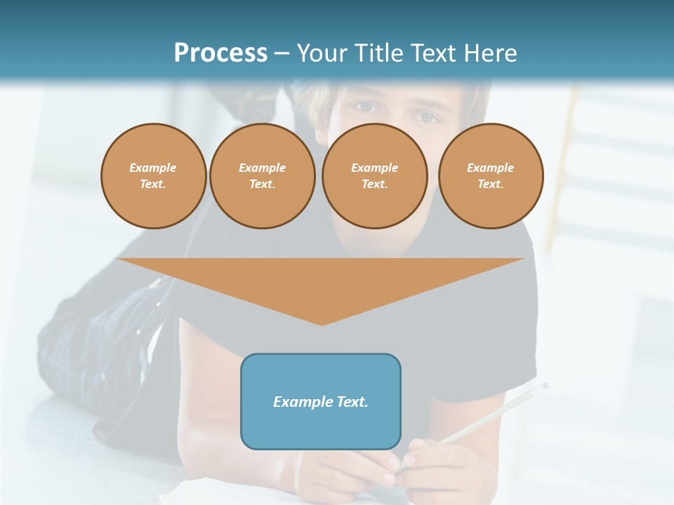 Man Mum Parent PowerPoint Template