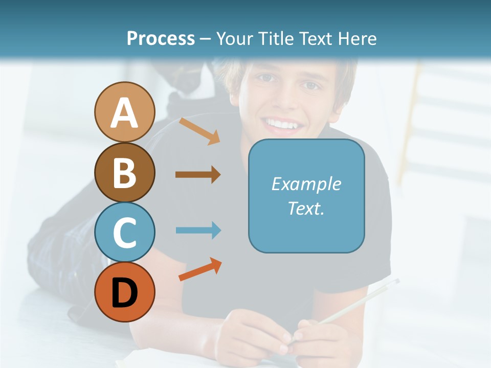 Man Mum Parent PowerPoint Template