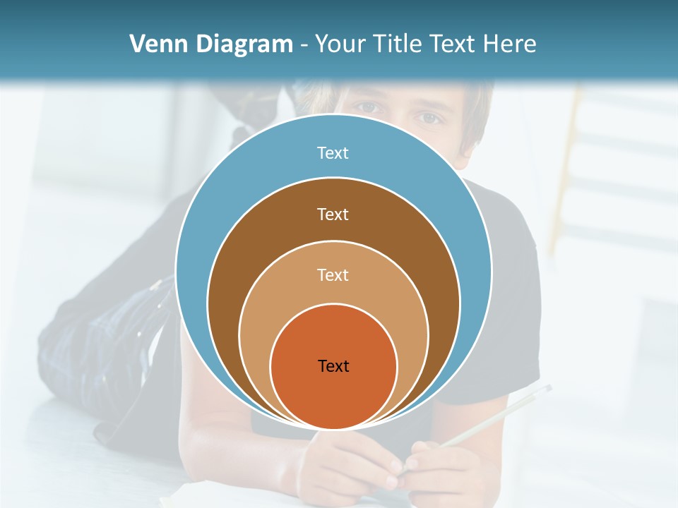 Man Mum Parent PowerPoint Template