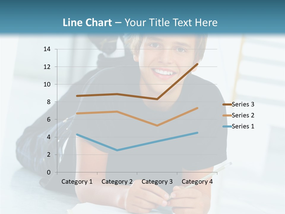 Man Mum Parent PowerPoint Template