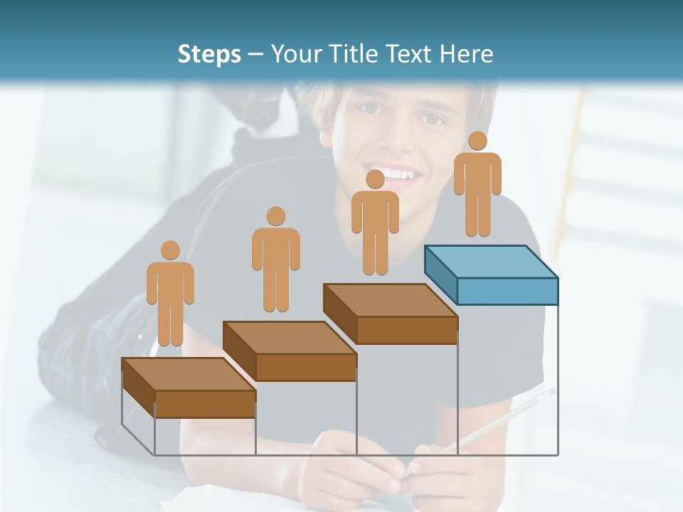 Man Mum Parent PowerPoint Template