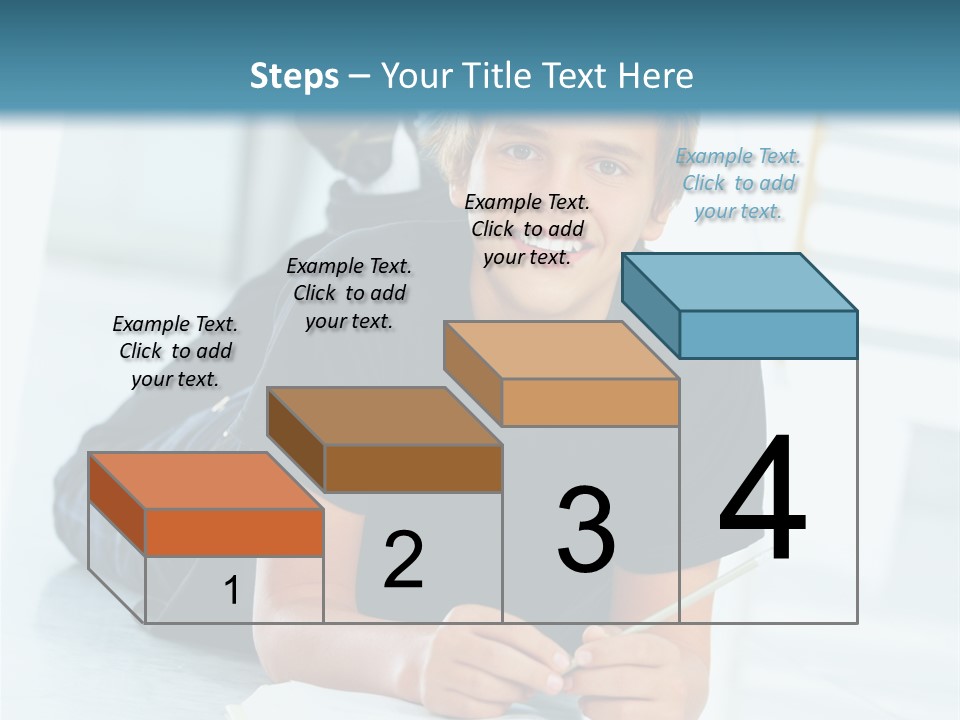 Man Mum Parent PowerPoint Template