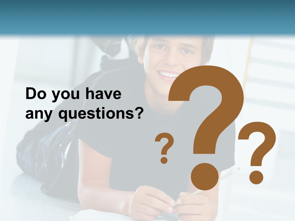 Man Mum Parent PowerPoint Template