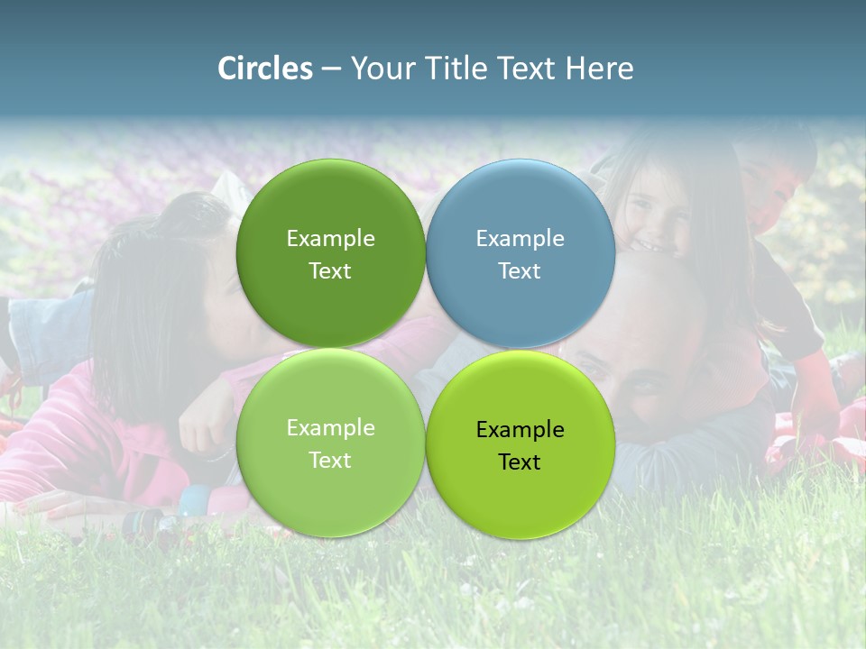 Man Mum Parent PowerPoint Template