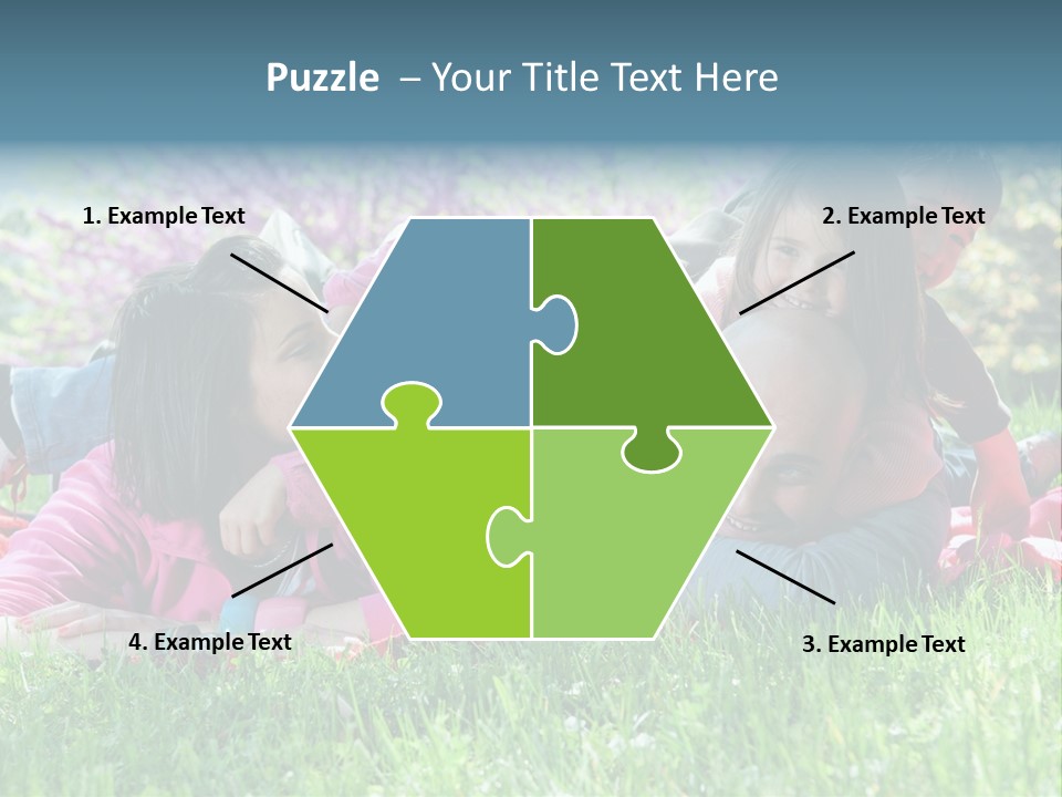 Man Mum Parent PowerPoint Template