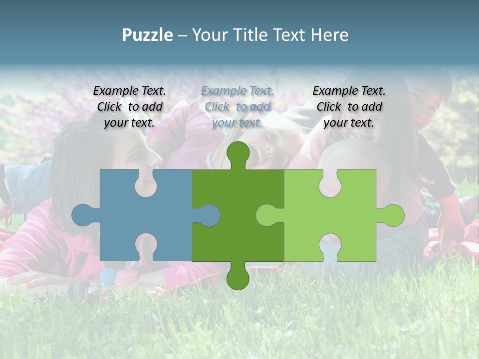 Man Mum Parent PowerPoint Template