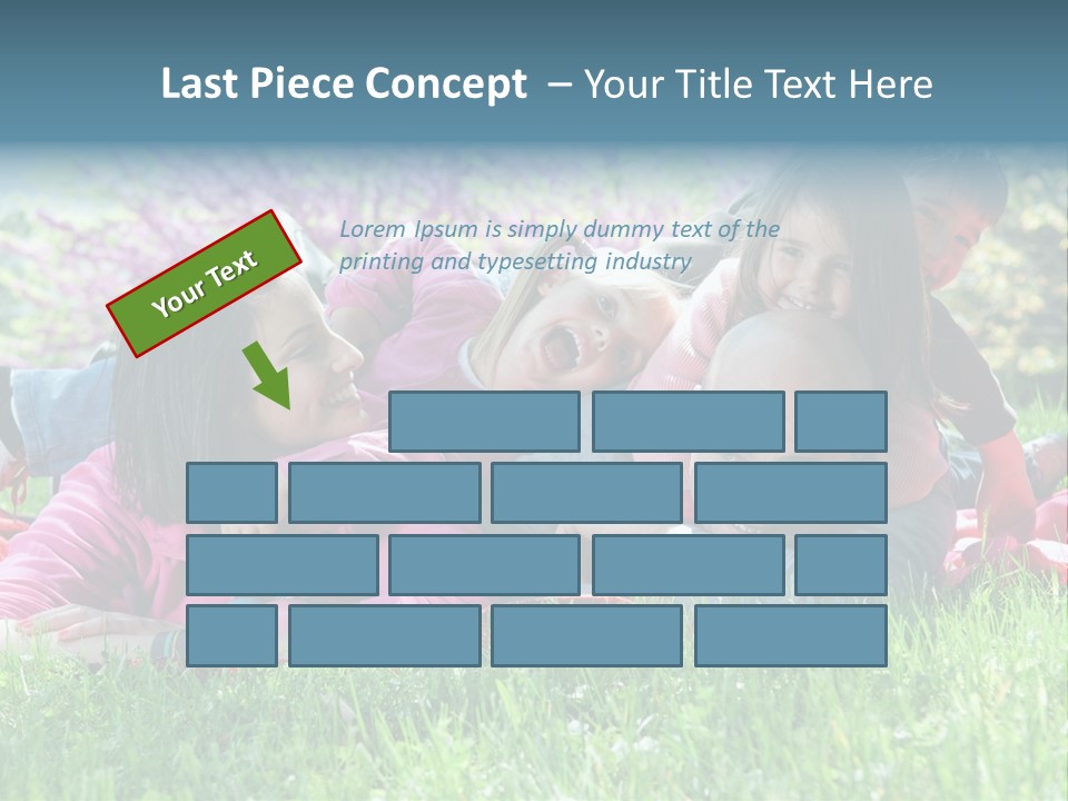 Man Mum Parent PowerPoint Template