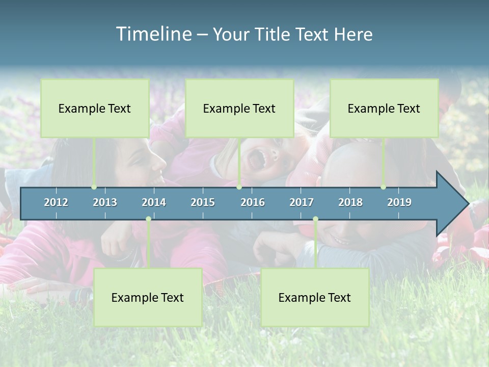 Man Mum Parent PowerPoint Template