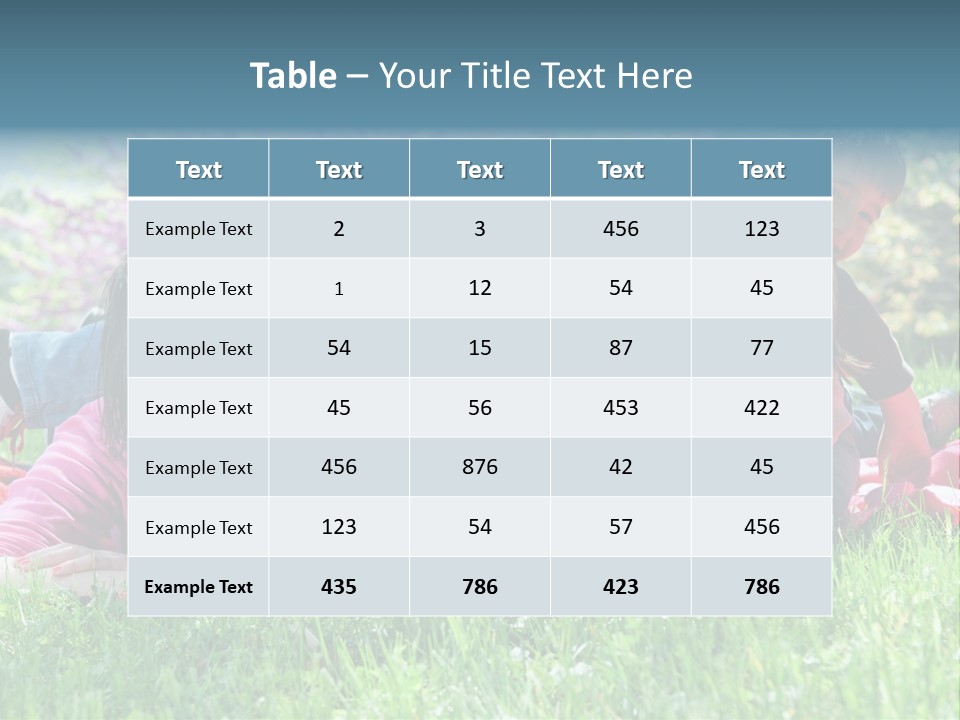 Man Mum Parent PowerPoint Template