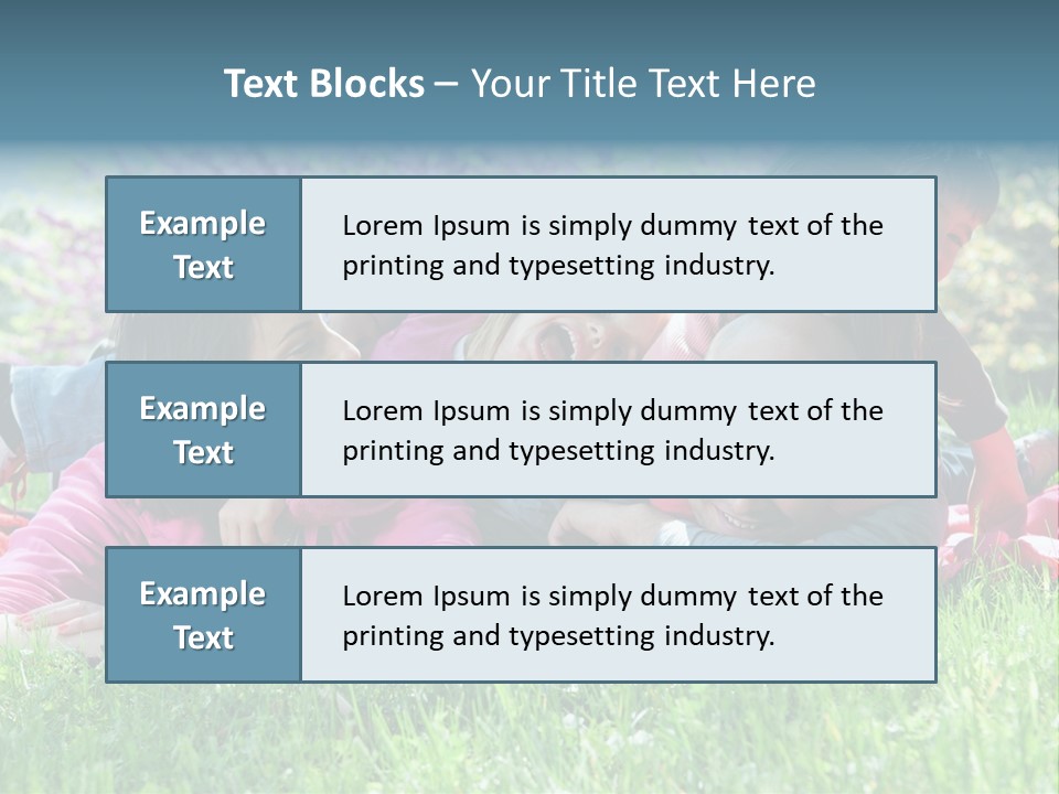 Man Mum Parent PowerPoint Template