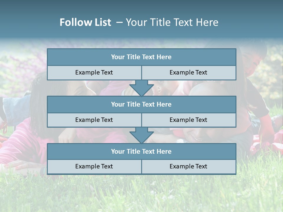 Man Mum Parent PowerPoint Template