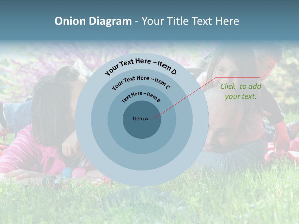 Man Mum Parent PowerPoint Template