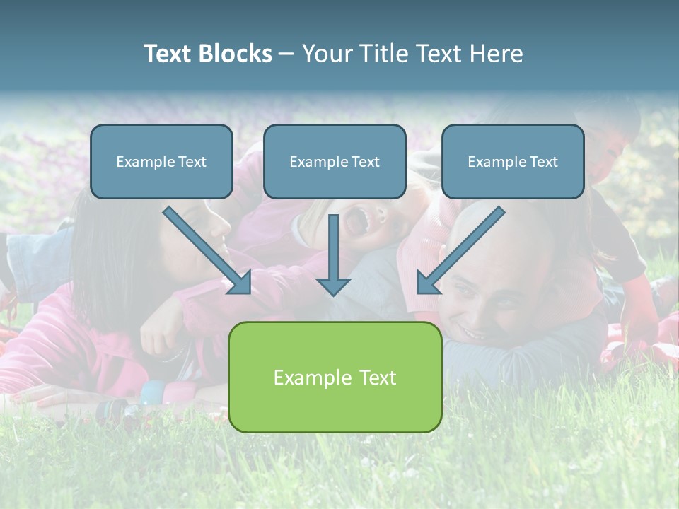Man Mum Parent PowerPoint Template
