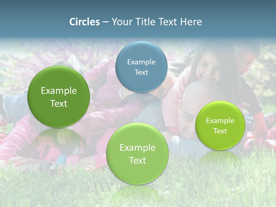 Man Mum Parent PowerPoint Template