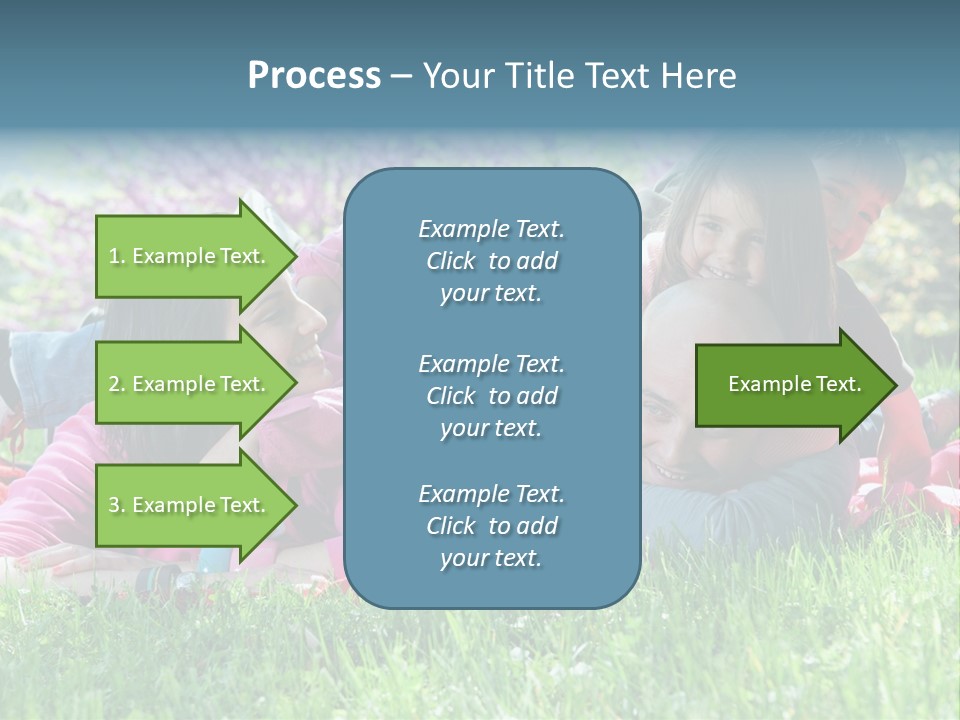Man Mum Parent PowerPoint Template