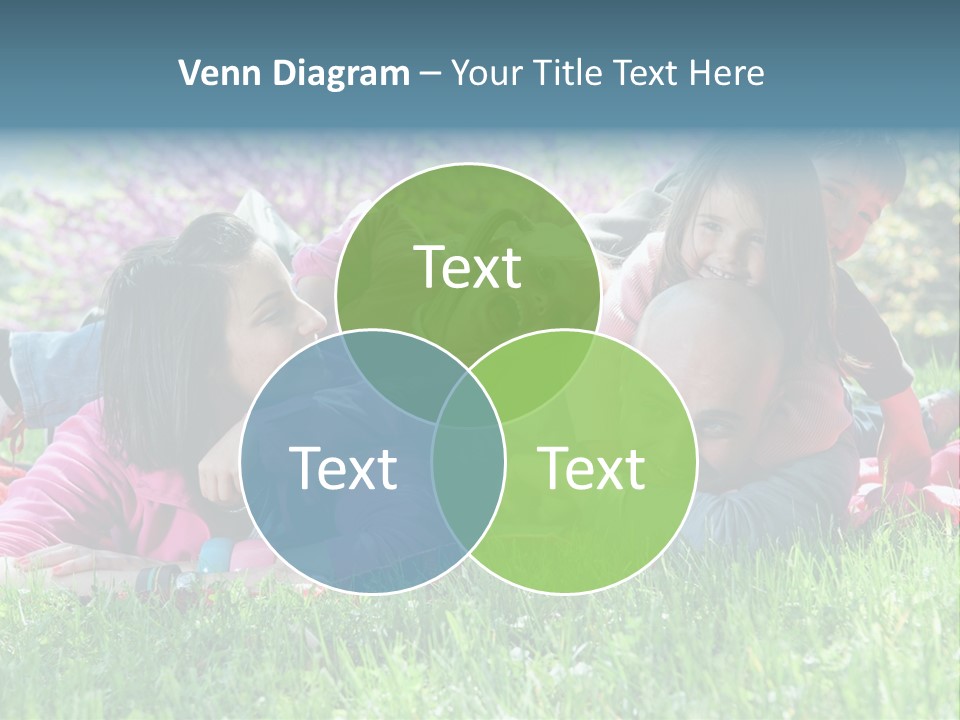 Man Mum Parent PowerPoint Template