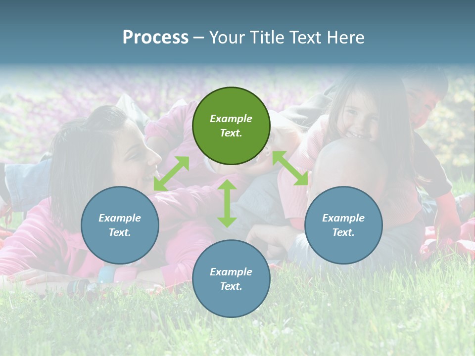 Man Mum Parent PowerPoint Template