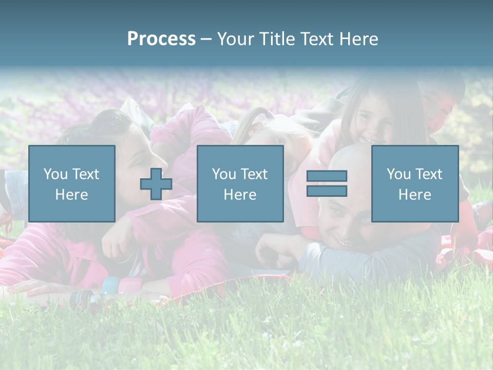 Man Mum Parent PowerPoint Template