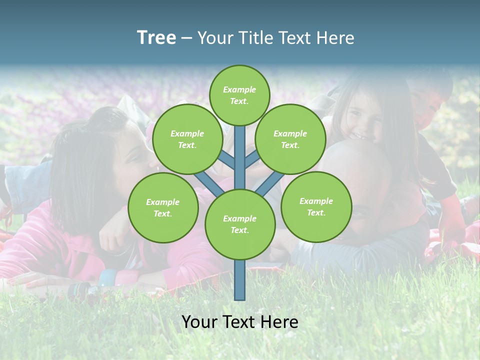 Man Mum Parent PowerPoint Template