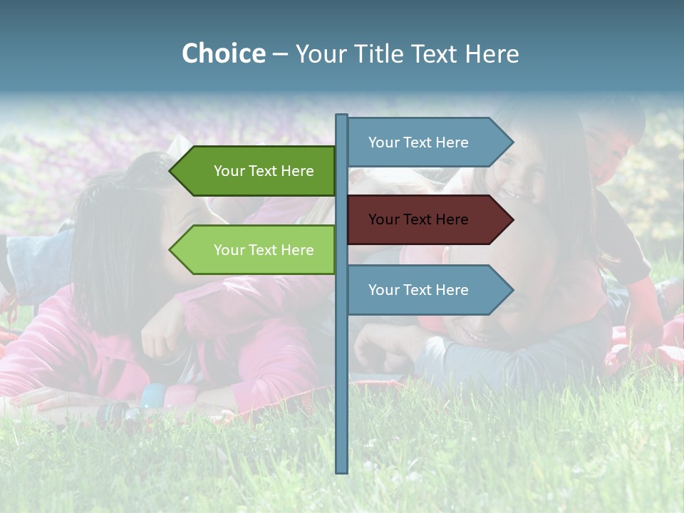 Man Mum Parent PowerPoint Template