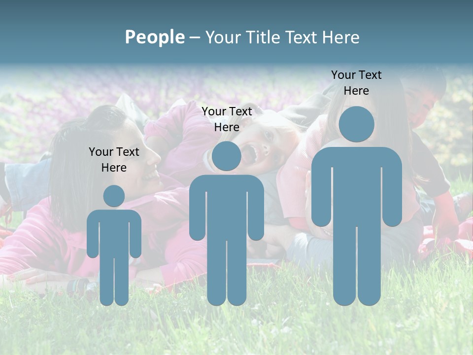 Man Mum Parent PowerPoint Template