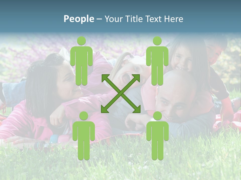 Man Mum Parent PowerPoint Template