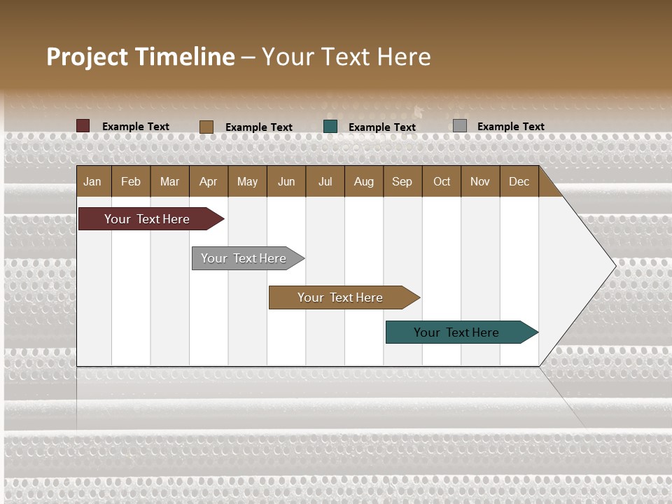 Texture Rust Silver PowerPoint Template