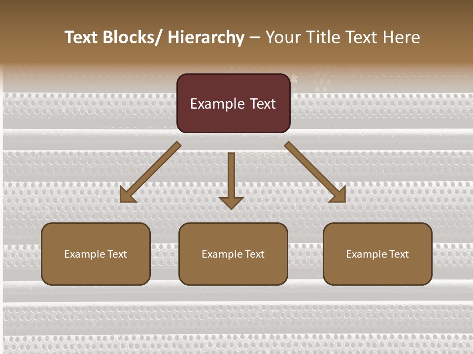 Texture Rust Silver PowerPoint Template