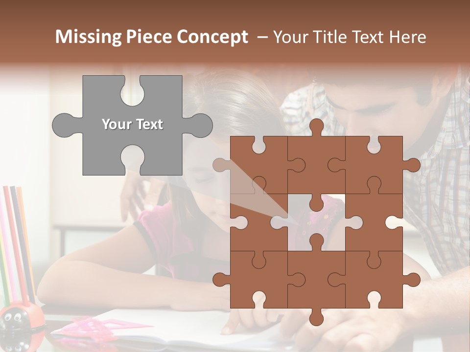 Family Assignment Desk PowerPoint Template