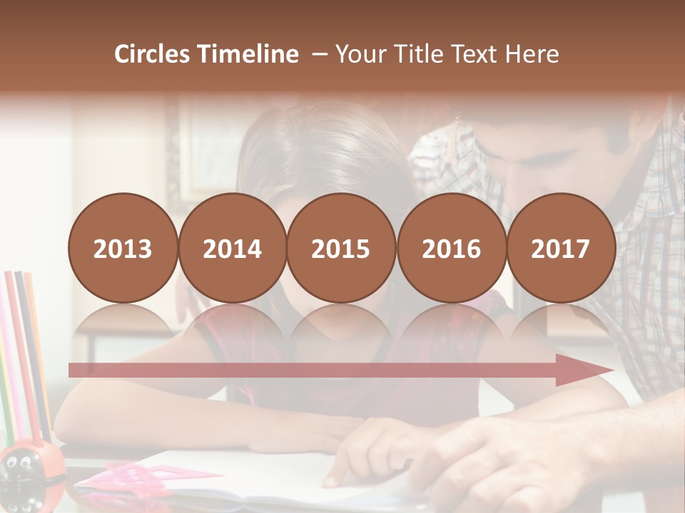 Family Assignment Desk PowerPoint Template