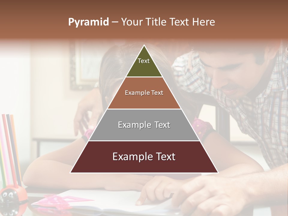 Family Assignment Desk PowerPoint Template