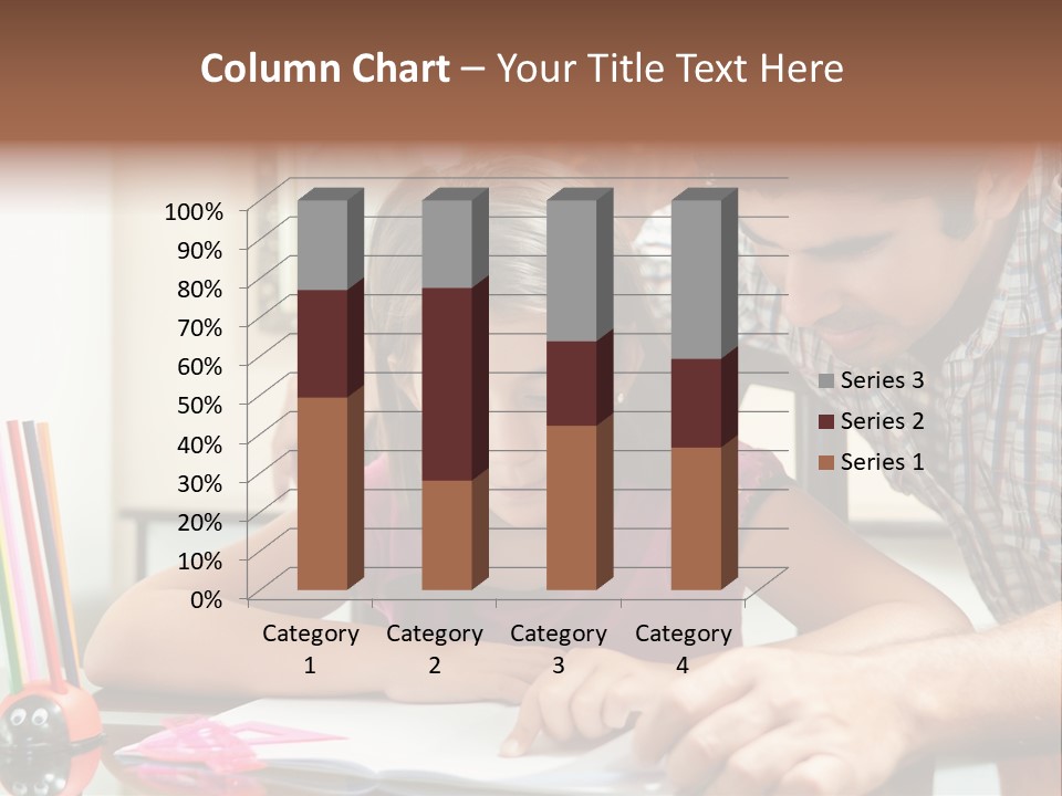 Family Assignment Desk PowerPoint Template