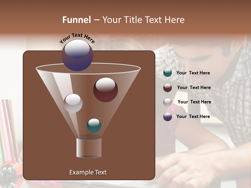 Family Assignment Desk PowerPoint Template