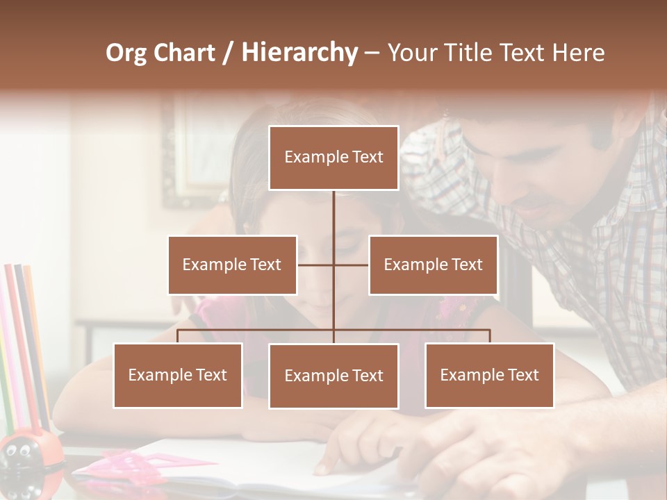 Family Assignment Desk PowerPoint Template