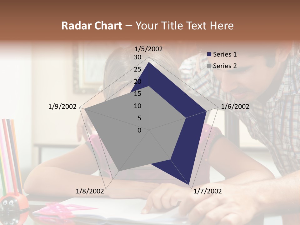 Family Assignment Desk PowerPoint Template