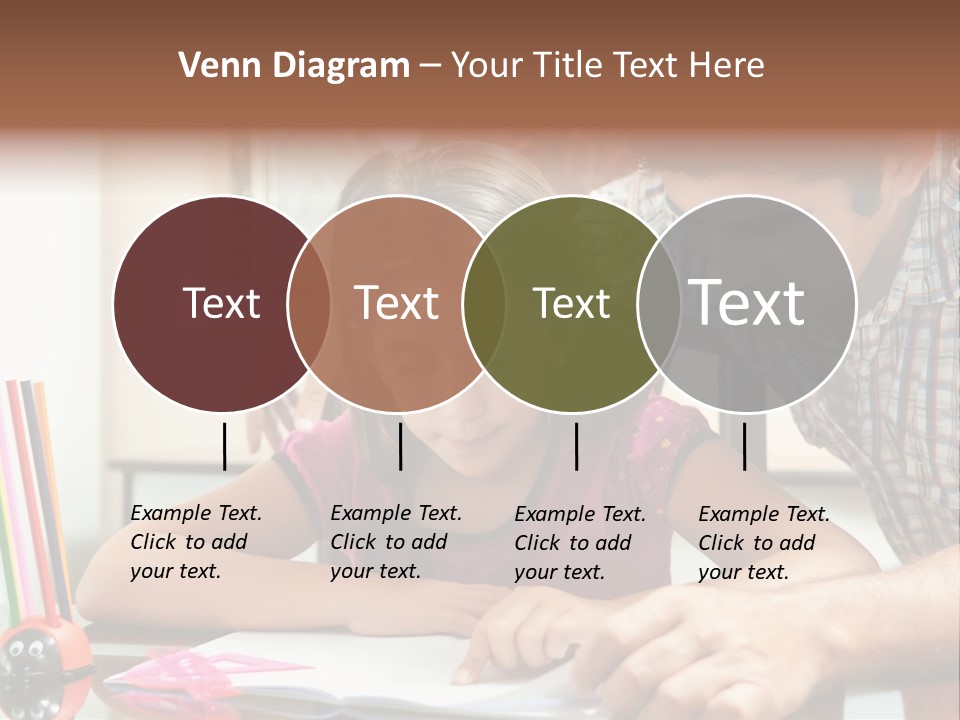 Family Assignment Desk PowerPoint Template