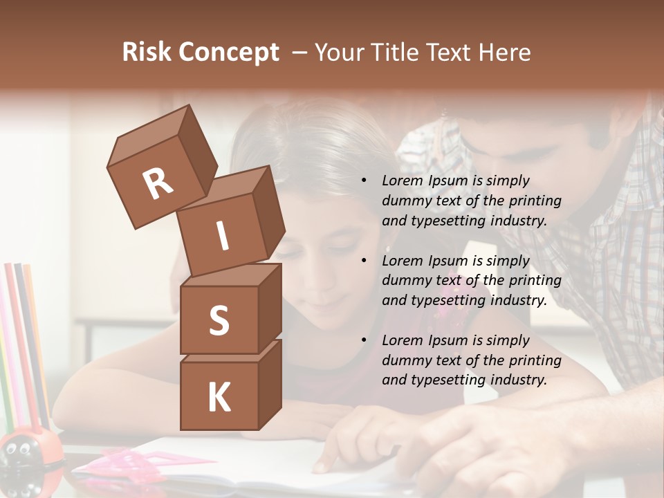 Family Assignment Desk PowerPoint Template