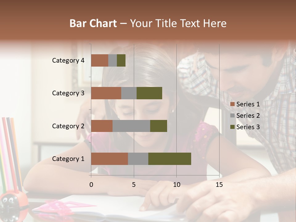 Family Assignment Desk PowerPoint Template