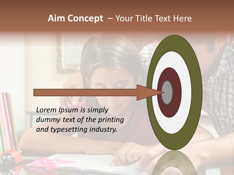 Family Assignment Desk PowerPoint Template