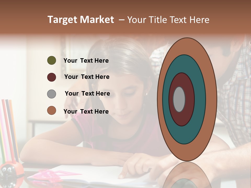 Family Assignment Desk PowerPoint Template