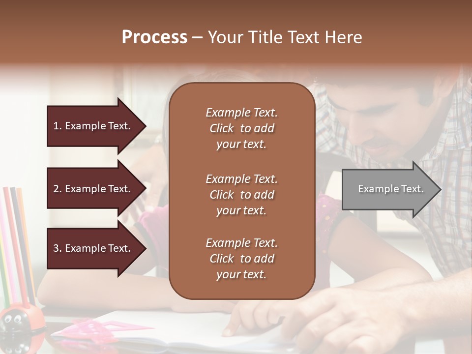 Family Assignment Desk PowerPoint Template