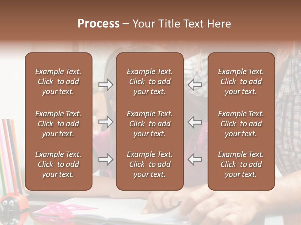 Family Assignment Desk PowerPoint Template