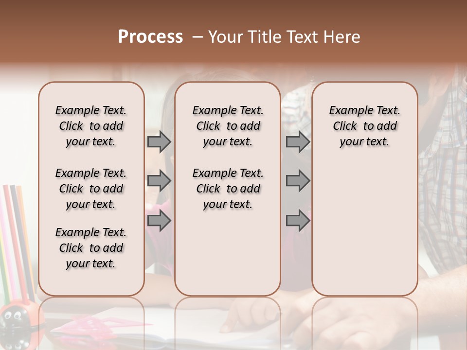 Family Assignment Desk PowerPoint Template