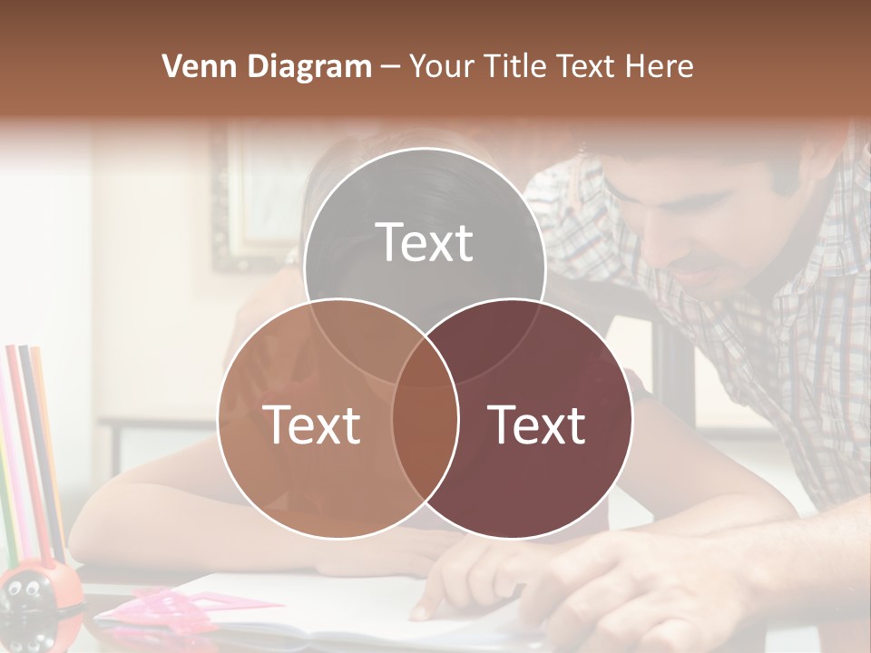 Family Assignment Desk PowerPoint Template