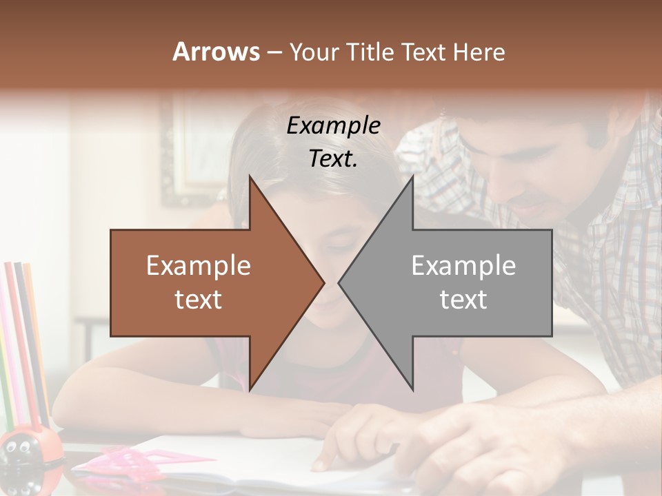 Family Assignment Desk PowerPoint Template