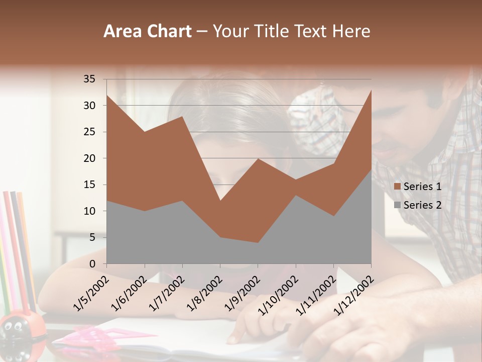 Family Assignment Desk PowerPoint Template