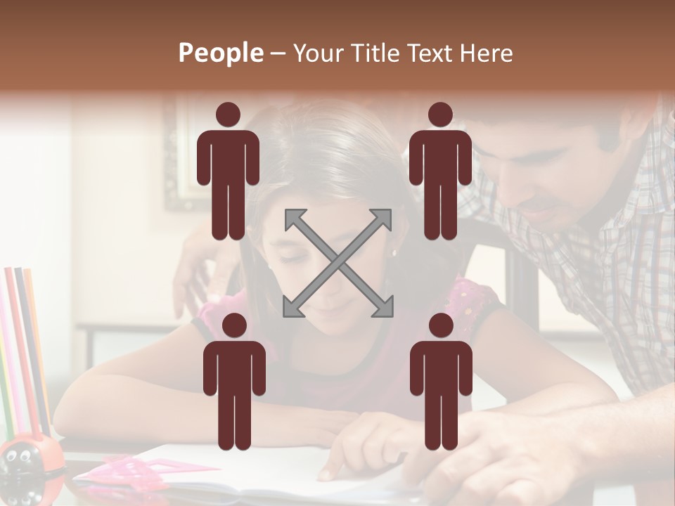 Family Assignment Desk PowerPoint Template