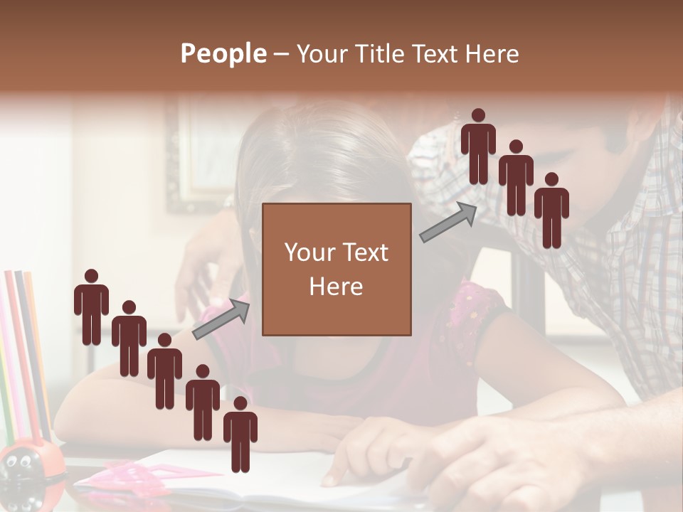 Family Assignment Desk PowerPoint Template